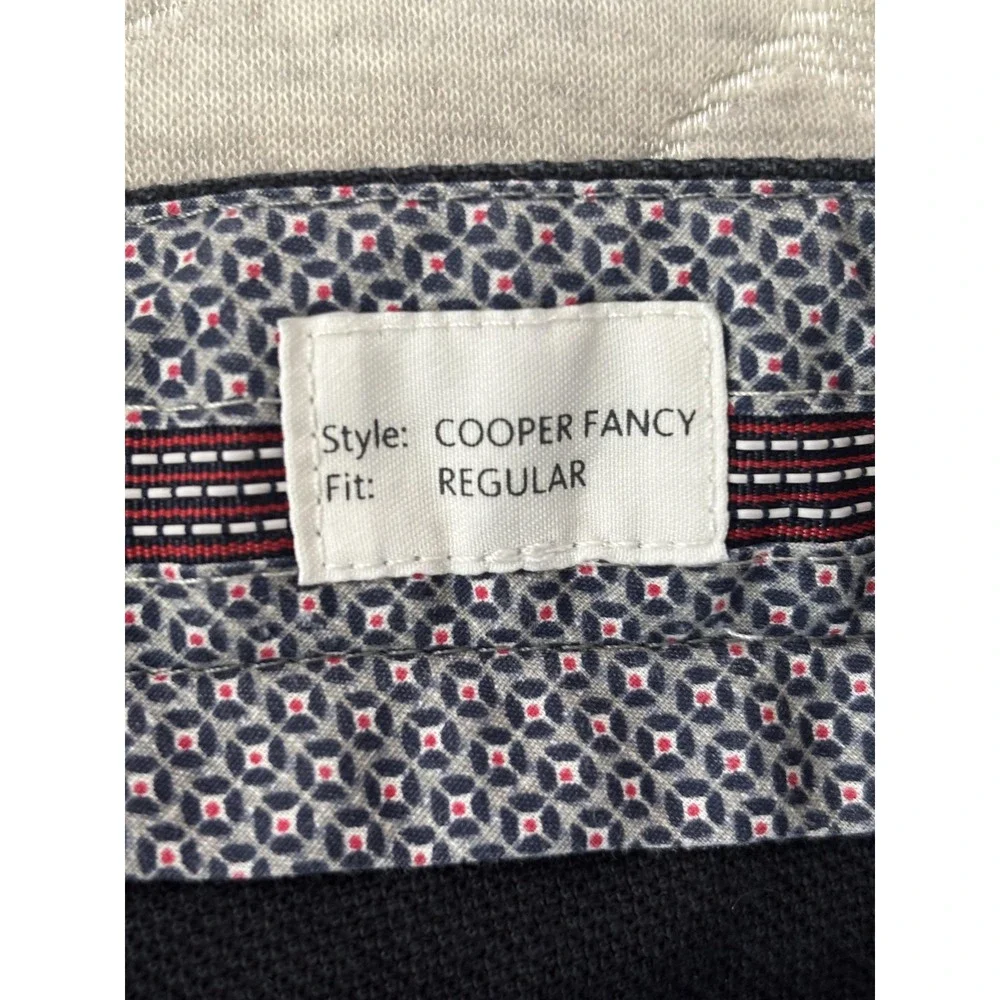 Brax Pants‎ Mens 38x34 Black Cooper Fancy Regular Fit 5 Pocket Chino Office